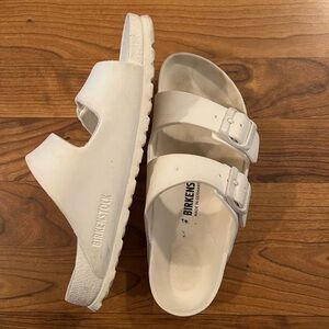 White Rubber Birkenstock